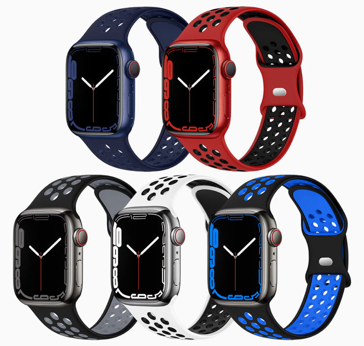Signature Nike Apple Watch Silicone Sport Bands with Breathable Linings- for Selected Apple Watch 40mm Size - Super Savings Technologies Co.,LTD Signature Nike Apple Watch Silicone Sport Bands with Breathable Linings- for Selected Apple Watch 40mm Size - Super Savings Technologies Co.,LTD